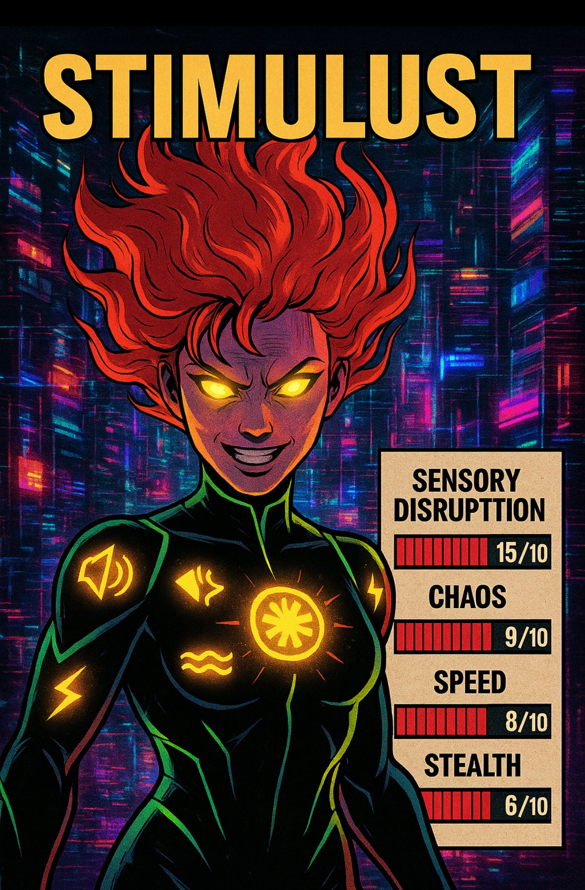 Autism Superheroes versus Sensory Saboteurs: Quest for the Prism Core