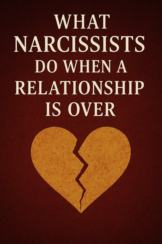 What Narcissist does when Relationship is Over