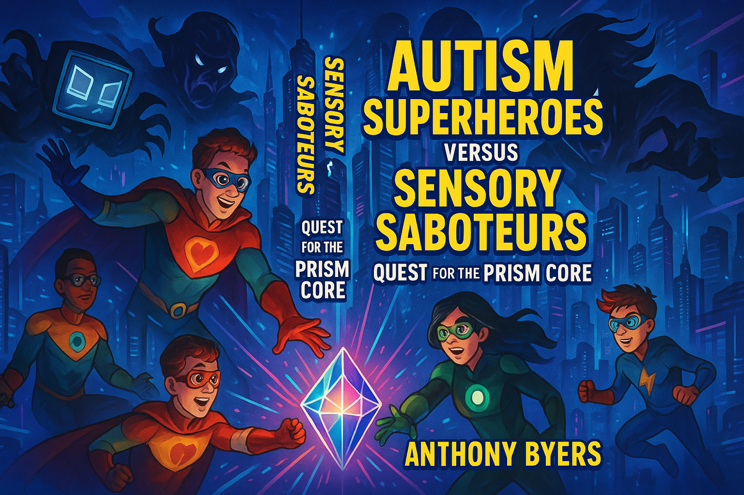 Autism Superheroes versus Sensory Saboteurs: Quest for the Prism Core