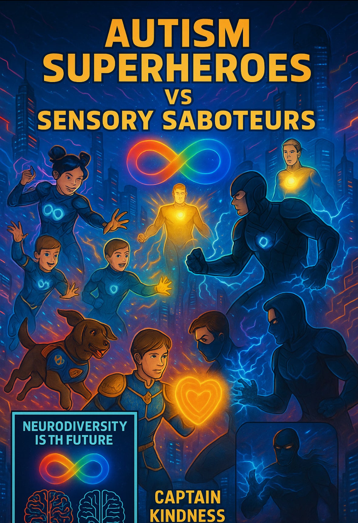 Autism Superheroes versus Sensory Saboteurs: Quest for the Prism Core